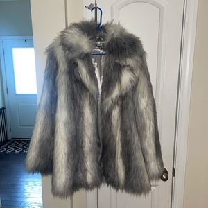Missguided Faux Fur Coat